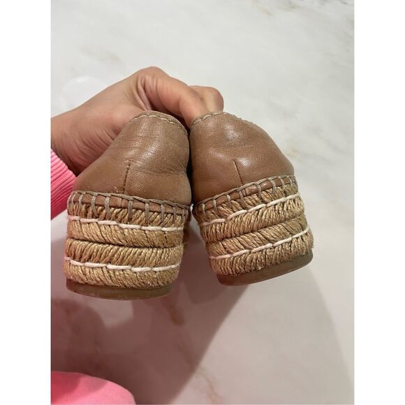 Authentic Prada Leather Espadrilles Size 38.5 - Picture 12 of 16